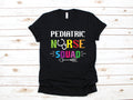 Pediatric Nurse Squad Shirt Ped Nurses TShirt Hoodie Sweatshirt Long Sleeve Nursing Student Graduation Apparel Gift Hoodie – Premium Graphic · Great Gift For Fans