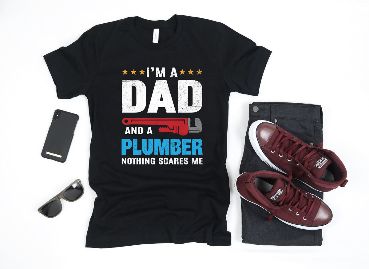 Plumber Dad Shirt Funny Plumbing Fathers Day Shirt Tank Top Hoodie Long Sleeve Apparel Gift Hoodie – Bold Style · High-Quality Print