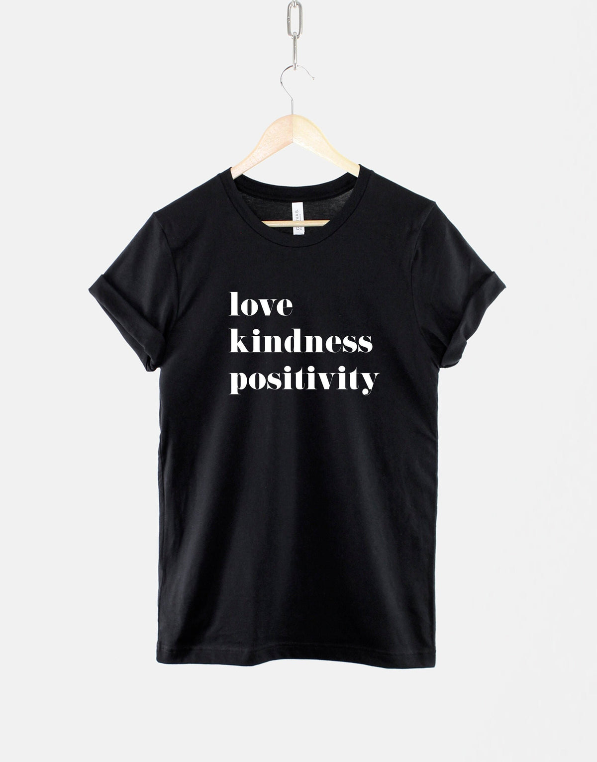 Love Kindness Positivity T Shirt Kindness Shirt Positive Quotes TShirt Graphic Tee – Warm & Stylish · Top Pick For Any Outfit
