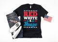 Red White and Booze July 4th Beer TShirt Funny Alcohol American Flag Tank Top Fourth of July Hoodie Sweatshirt Long Sleeve Gift Hoodie – Everyday Comfort · High-Quality Print