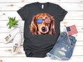 Dachshund USA Flag TShirt Funny Wiener Dog July 4th American Flag Tank Top Fourth of July Hoodie Sweatshirt Long Sleeve Gift Hoodie – Warm & Stylish · High-Quality Print