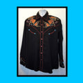 WS019 1950s Vintage reproduction sequin western shirt by Scully Graphic Tee – Bold Style · Perfect For Daily Wear