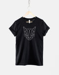 Geometric Cat TShirt Cat Face TShirt Minimal Cat Print T shirt Graphic Tee – Easygoing Wear · Trending Graphic Apparel