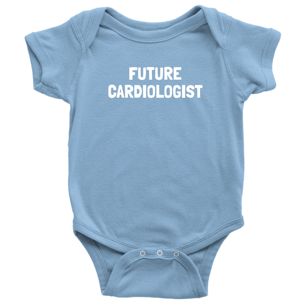 Cardiologist Baby Bodysuit Cardiology Baby Onepiece Future Cardiologist Baby Shower Gift Many Sizes And Colors Graphic Tee – Everyday Comfort · Must-Have Style