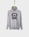 Skiing Winter Hoodie Ski Googles Cross Bones Snow Holiday Hoody Hoodie – Feel-Good Design · High-Quality Print