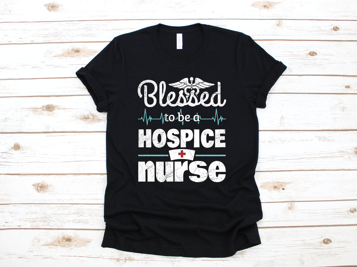 Blessed To Be A Hospice Nurse Shirt Nurses TShirt Hoodie Sweatshirt Long Sleeve Nursing Student Graduation Apparel Gift Hoodie – Easygoing Wear · Must-Have Style