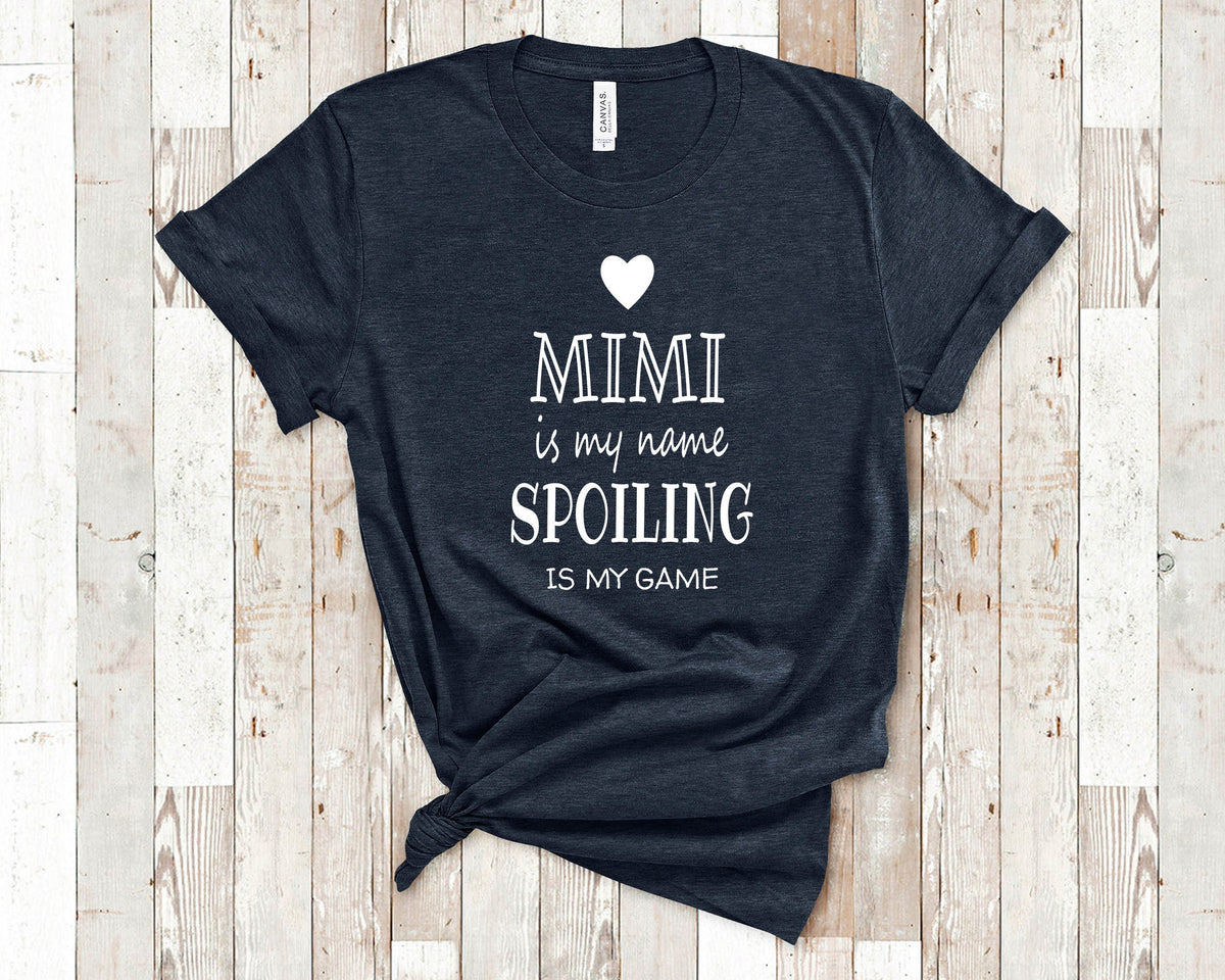Mimi Is My Name Grandma Tshirt Special Grandmother Gift Idea for Mother39s Day Birthday Christmas or Pregnancy Reveal Announcement Graphic Tee – Soft Feel · Top Pick For Any Outfit