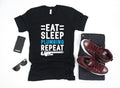 Eat Sleep Plumbing Shirt Funny Plumber Shirt Tank Top Hoodie Long Sleeve Apparel Gift Hoodie – Warm & Stylish · Great Gift For Fans