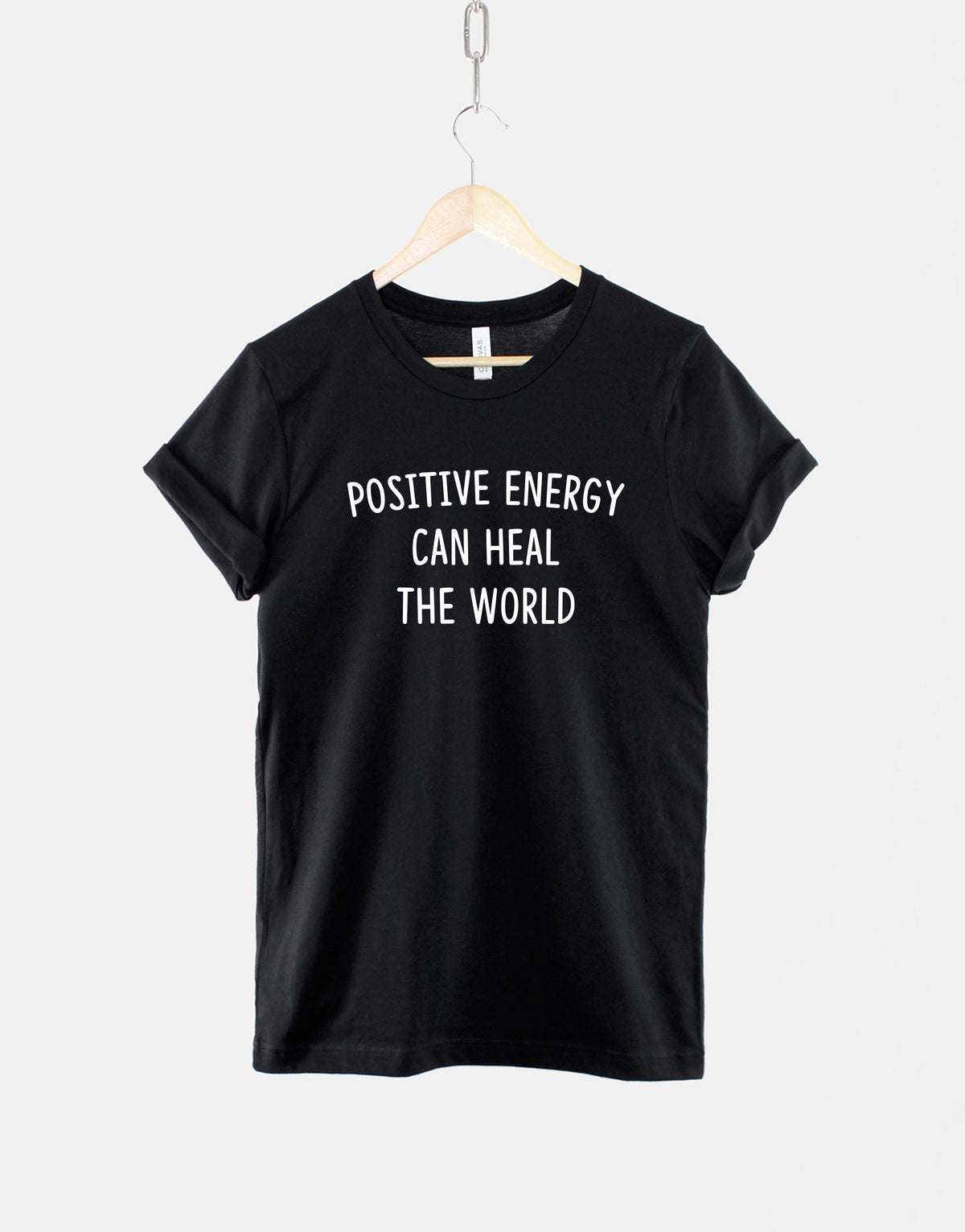 Positive Energy Can Heal The World TShirt Reiki Self Healing Holistic Shirt Zen Life Meditation Spiritual Healing Therapy Graphic Tee – Cozy Vibes · Must-Have Style