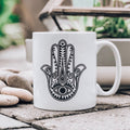 Hand Of Fatima Mug Fatima Mug Hand Of Hamsa Spiritual Person Gift Graphic Tee – Fan Favorite · Great Gift For Fans