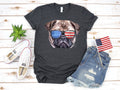 Pug USA Flag TShirt Funny Dog July 4th American Flag Tank Top Fourth of July Hoodie Sweatshirt Long Sleeve Gift Hoodie – Aesthetic Look · Top Pick For Any Outfit