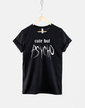Cute But Psycho TShirt Streetwear Fashion Crazy Girl Slogan T Shirt Graphic Tee – Everyday Comfort · Top Pick For Any Outfit