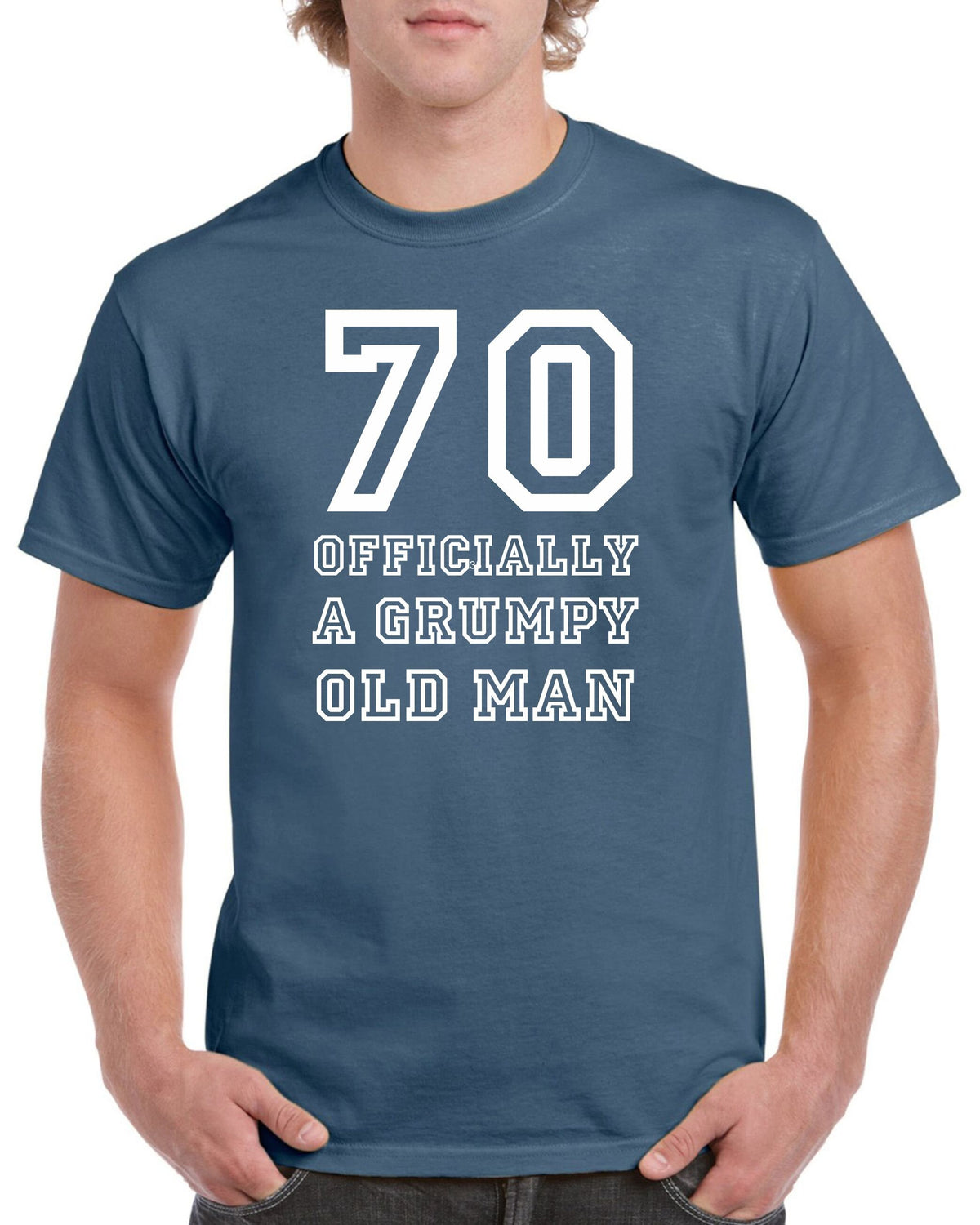 Men39s 70th Birthday Gift TShirts 1953 Grumpy Man Funny Cotton Tee 70 Years Old Graphic Tee – Aesthetic Look · High-Quality Print