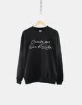 Create Your Own Reality Sweatshirt Motivational Typography Script Sweatshirt Inspirational Quotes Shirt Sweatshirt – Everyday Comfort · Great Gift For Fans