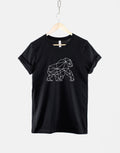 Gorilla TShirt Geometric Gorilla Shirt Ape TShirt Silverback Gorilla TShirt Gorillas Print TShirt Graphic Tee – Easygoing Wear · Top Pick For Any Outfit