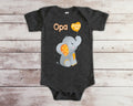 Opa Loves Me Cute Grandpa Name Elephant Baby Bodysuit Unique Grandfather Gift to Granddaughter or Grandson Can Be Custom Personalized Graphic Tee – Warm & Stylish · Top Pick For Any Outfit