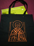 St Nicolas tote bag santa claus orthodoxy perfect for your vinyl LP39s 100 coton Screen printing Tote Bag – Premium Graphic · Perfect For Daily Wear