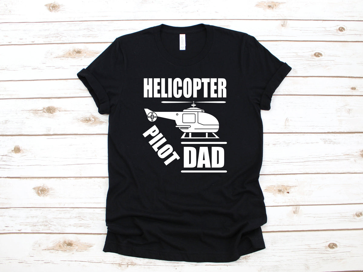 Helicopter Pilot Dad Shirt Fathers Day Pilot TShirt Tank Top Hoodie Sweatshirt Long Sleeve Gift Hoodie – Feel-Good Design · Trending Graphic Apparel