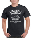 Mens 70th Birthday T Shirt Top Shirt Gift Present Sixty Seven Limited Edition Year 1955 Aged To Perfection Funny Tee Graphic Tee – Bold Style · Top Pick For Any Outfit