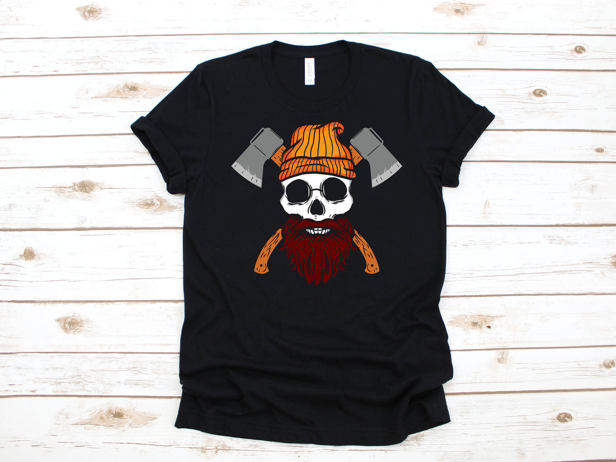 Axe Skull Beard Hipster TShirt Lumberjack Gift Axe Throwing Tank Top Axe Thrower Hoodie Hoodie Long Sleeve Apparel Gift Hoodie – Soft Feel · Trending Graphic Apparel