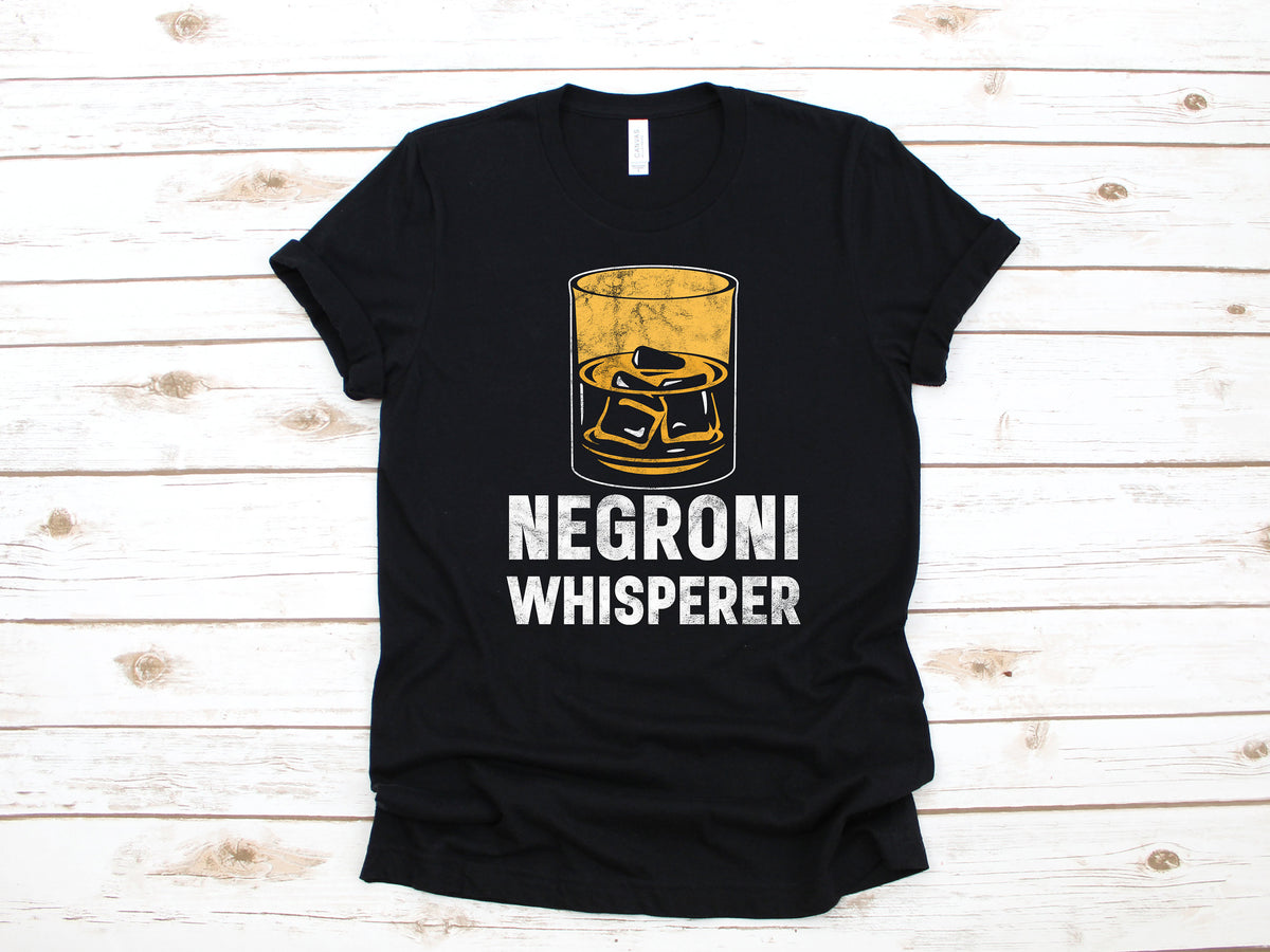 Negroni Whisperer Shirt Cocktail Funny Bartender Apparel Gift Gin Vermouth Campari TShirt Long Sleeve Sweatshirt Hoodie Tank Top Hoodie – Feel-Good Design · Perfect For Daily Wear