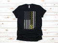 Tow Truck Thin Yellow Line American Flag USA TShirt July 4th Tank Top Hoodie Sweatshirt Long Sleeve Apparel Gift Hoodie – Bold Style · Top Pick For Any Outfit