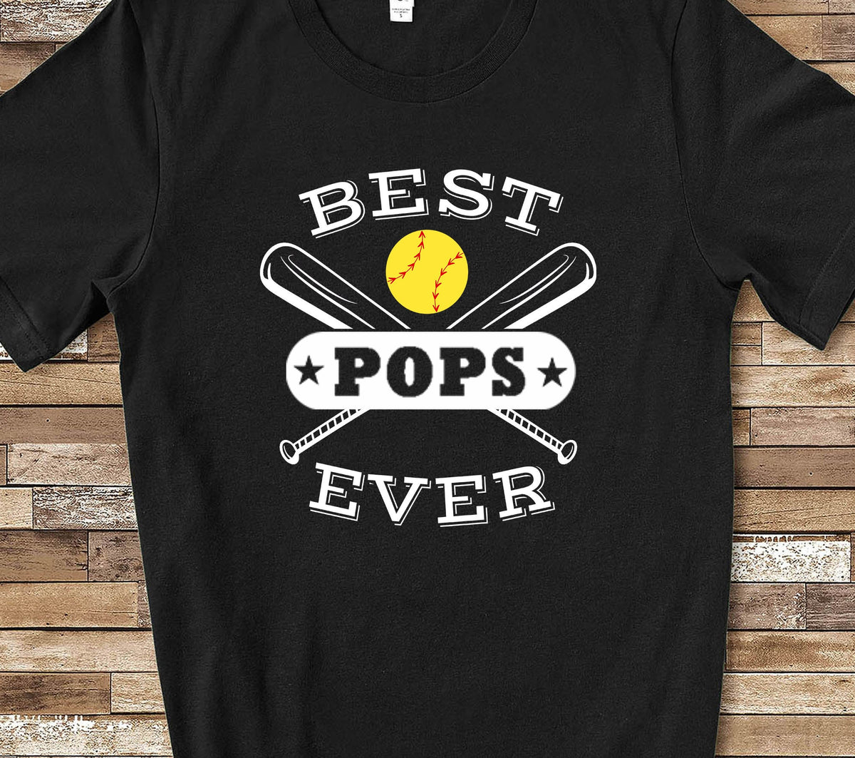 Best Softball Pops Ever Shirt for Grandpa Great for Father39s Day Birthday or Christmas Gift for Grandfather of Softball Player Graphic Tee – Cozy Vibes · Must-Have Style