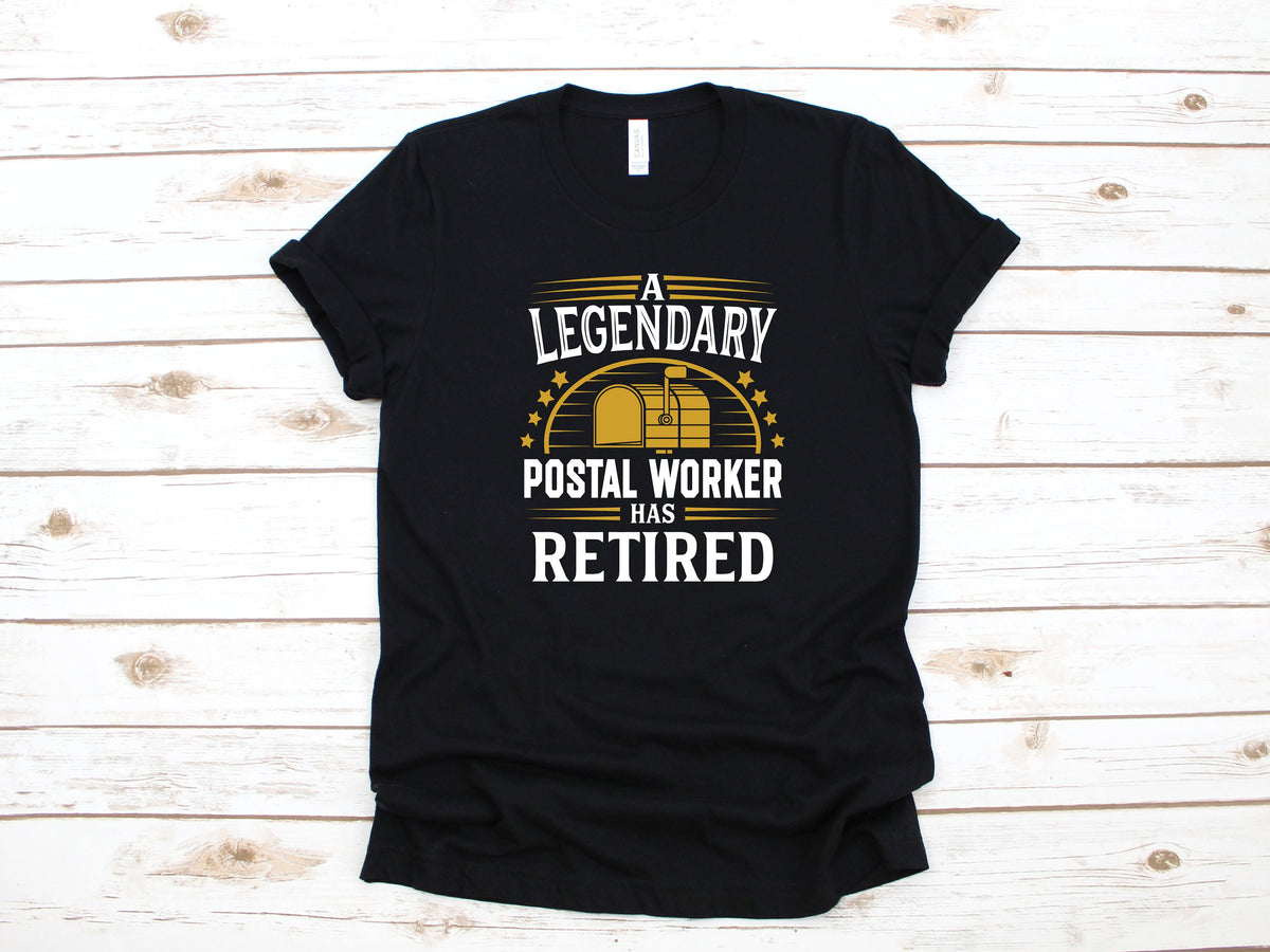 Retired Postal Worker Shirt Post Office Retirement Party TShirt Postman Long Sleeve Sweatshirt Hoodie Tank Top Hoodie – Cozy Vibes · Must-Have Style