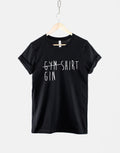 Funny Gym Tshirt Gin and Tonic TShirt Gin Shirt Workout T Shirt Graphic Tee – Aesthetic Look · Perfect For Daily Wear