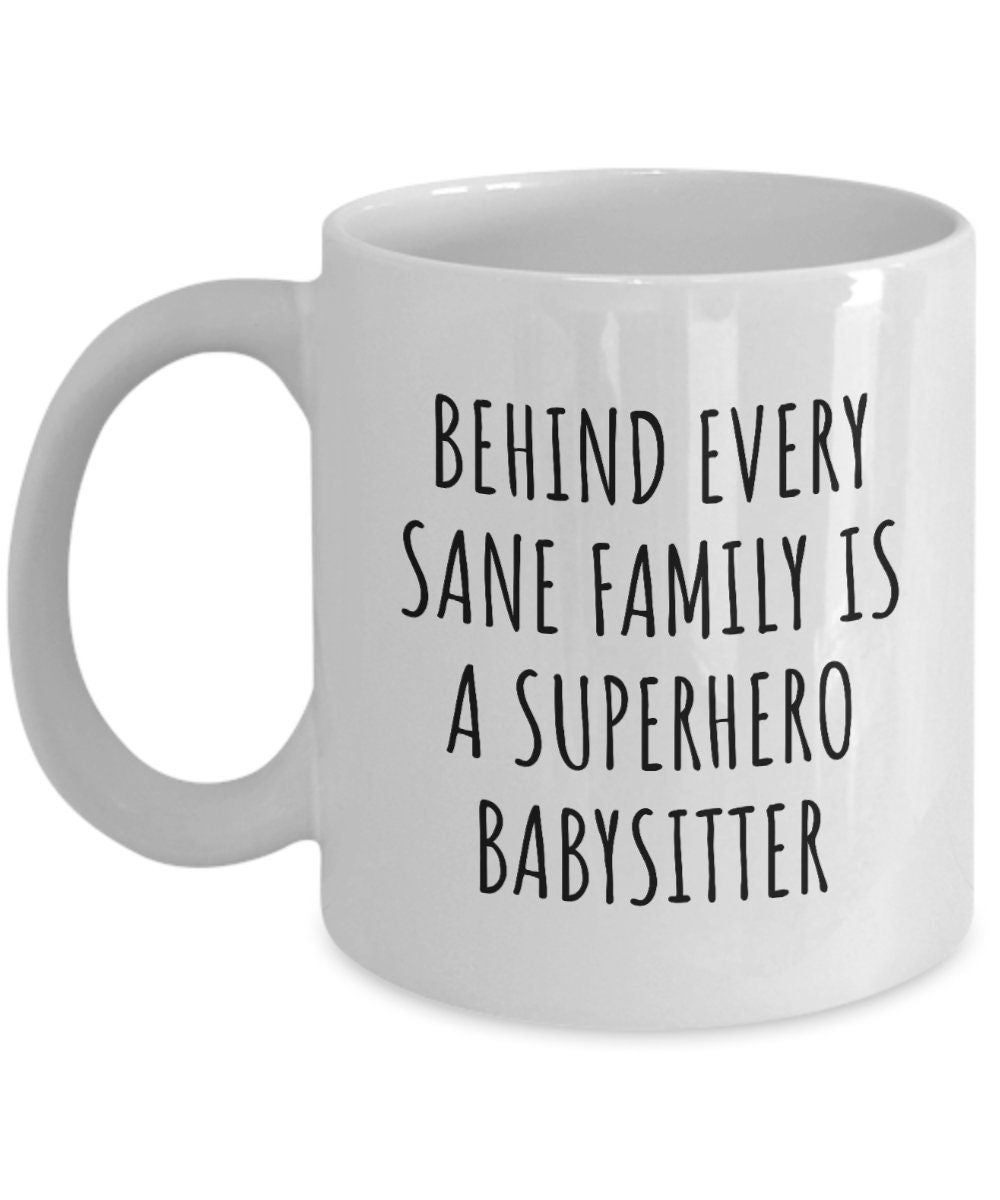 Babysitter Coffee Mug Funny Gift For Babysitter Superhero Babysitter Graphic Tee – Everyday Comfort · Great Gift For Fans