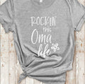 Rockin This Oma Life Tshirt Gift for Grandmother Funny Oma Shirt Grandmother Birthday Mother39s Day Gifts for Oma Graphic Tee – Bold Style · Perfect For Daily Wear
