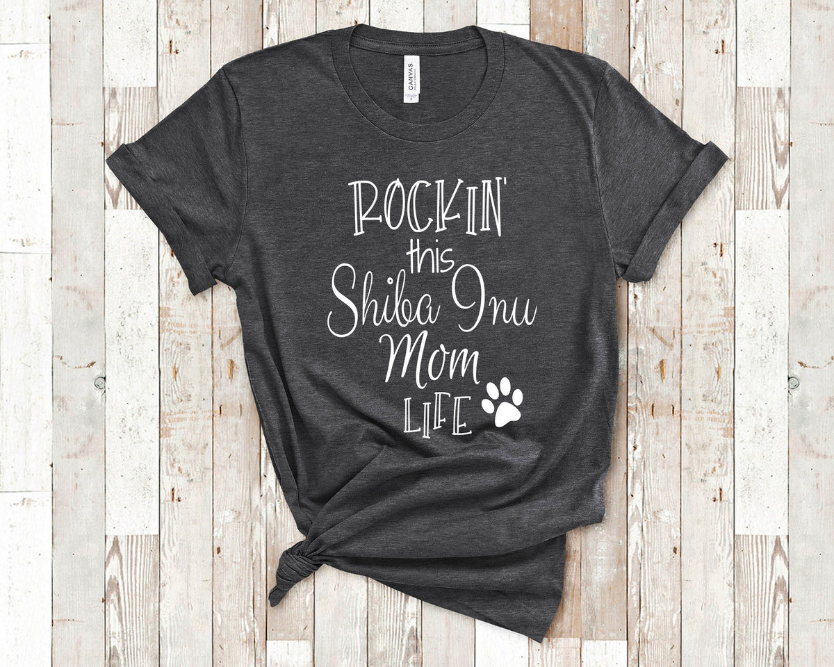 Rockin This Life Shiba Inu Mom Tshirt Dog Owner Gifts Funny Shiba Inu Shirt Gifts for Shiba Inu Lovers Graphic Tee – Bold Style · Top Pick For Any Outfit