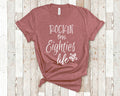 Rockin This Eighties Life Funny Tshirt for Women in Their 80s Great for 80th Birthday Gifts for Women Born in 1930 1939 Graphic Tee – Everyday Comfort · Great Gift For Fans