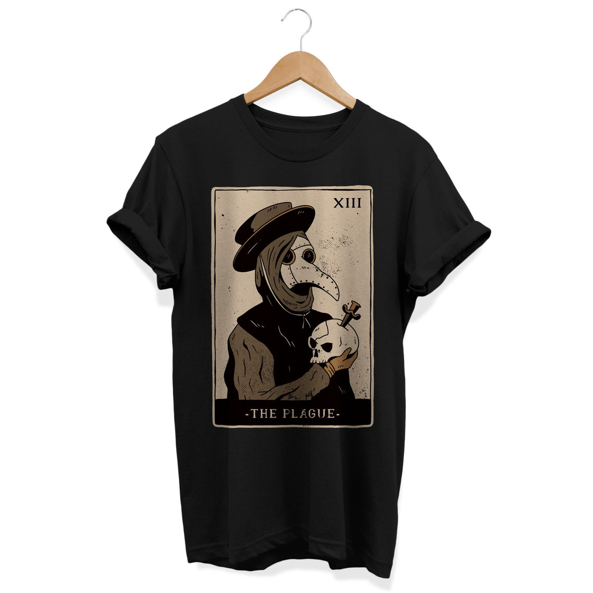 Plague Doctor Shirt Death T shirt Bubonic Plague Tee Epidemic Clothing Physician Doctors Graphic Tee – Fan Favorite · Must-Have Style
