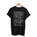 Abstract Shirt Alternative T shirt Graphic Tee Minimalist Clothes Geometric Outfit Abstract Clothes Line Art Top Aesthetic Clothing Graphic Tee – Aesthetic Look · High-Quality Print