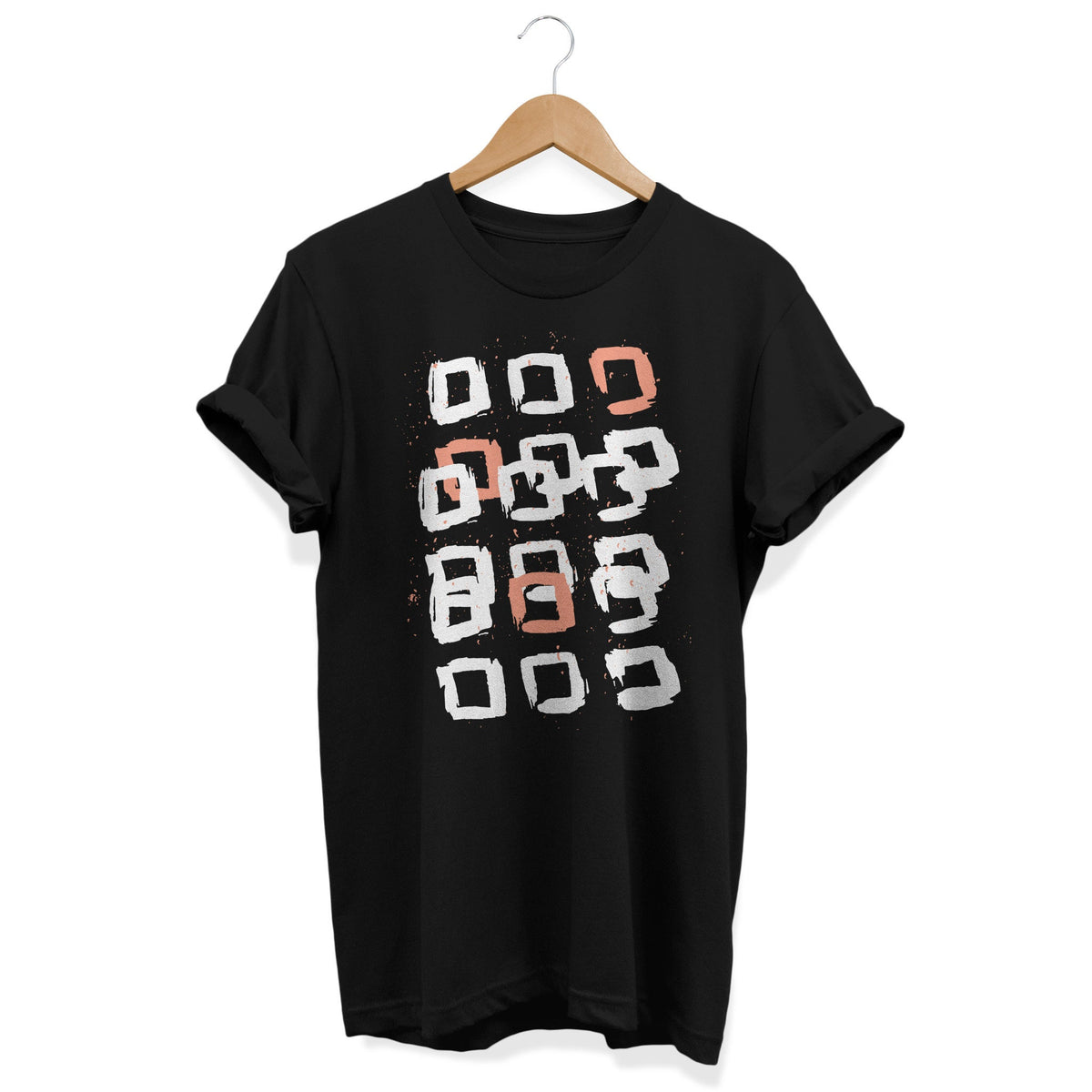 90s Abstract Shapes T shirt Minimalist Retro Aesthetic T shirt Artistic Urban Fashion Clothing Graphic Tee – Easygoing Wear · Must-Have Style