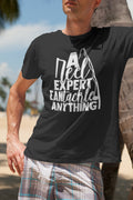 Birthday Gifts For Dad Men Mens Fishing T Shirt A Reel Expert Can Tackle Anything Fishing TShirt Graphic Tee – Easygoing Wear · Great Gift For Fans