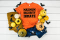 Maximum Security Inmate Halloween Shirt Prison Death Row Jail Costume TShirt Graphic Tee – Everyday Comfort · Top Pick For Any Outfit
