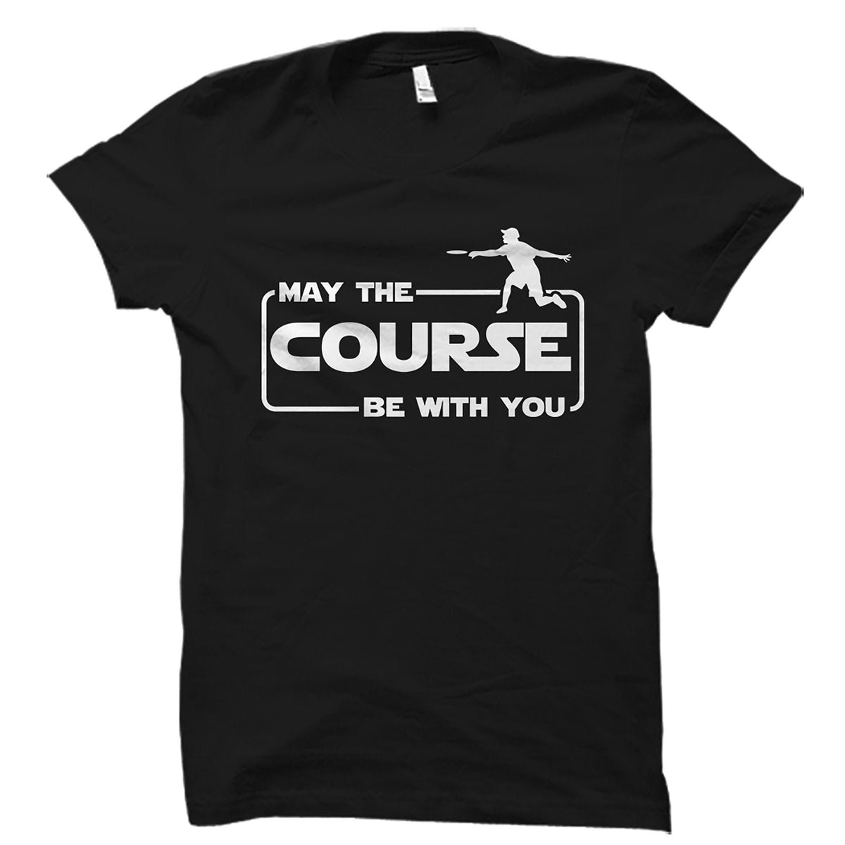 Frisbee Shirt Ultimate Frisbee Gift Ultimate Frisbee Coach Shirt Frisbee Player Shirt Frisbee Gift May The Course Be With You OS3570 Graphic Tee – Cozy Vibes · Great Gift For Fans