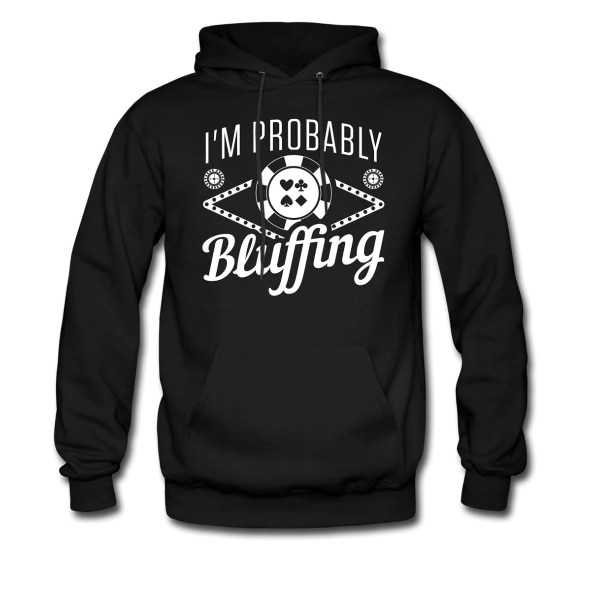 Poker Hoodie Poker Player Sweater Poker Player Pullover Poker Sweatshirt Poker Pullover Bluffing Hoodie Poker Champion Hoodie OH2346 Hoodie – Soft Feel · Top Pick For Any Outfit