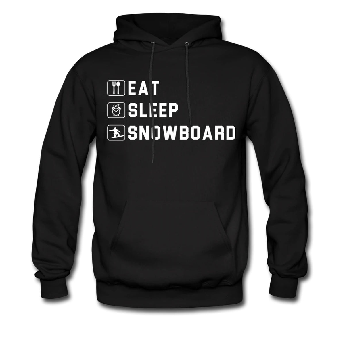 Snowboard Hoodie Snowboarder Sweater Snowboard Pullover Snowboard Lover Hoodie Snowboarding Sweatshirt Eat Sleep Snowboard Hoodie OH037 Hoodie – Bold Style · Must-Have Style