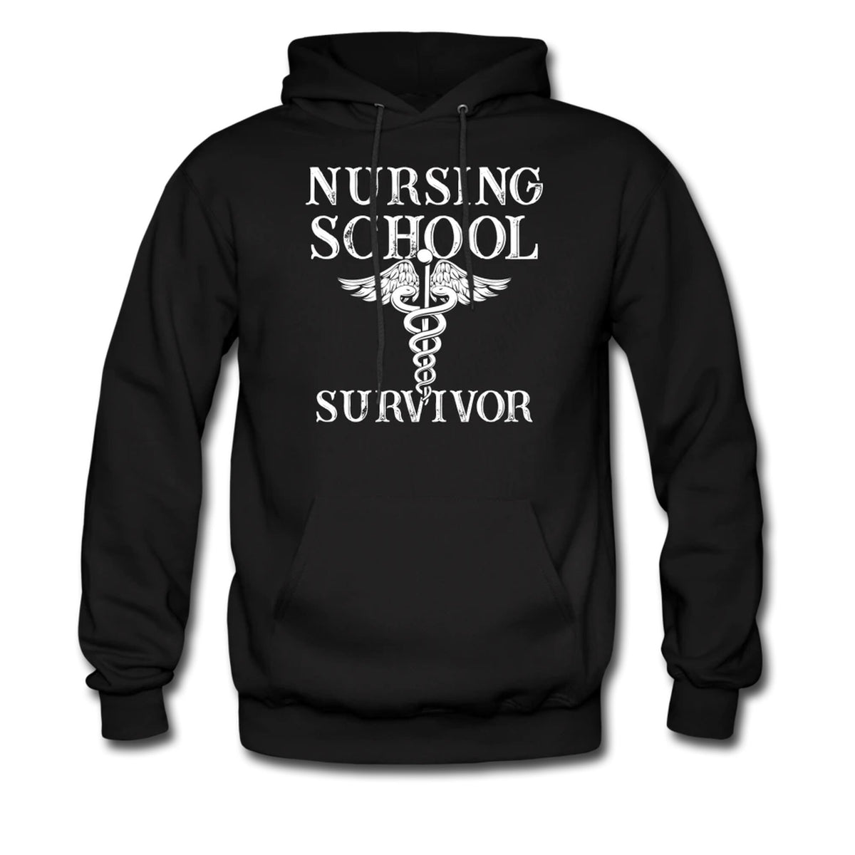 Nursing Hoodie Nurse Graduate Sweater Nurse Hoodie Nurse Pullover Nursing Sweatshirt Nursing Sweater Nursing School Survivor OH396 Hoodie – Warm & Stylish · Great Gift For Fans