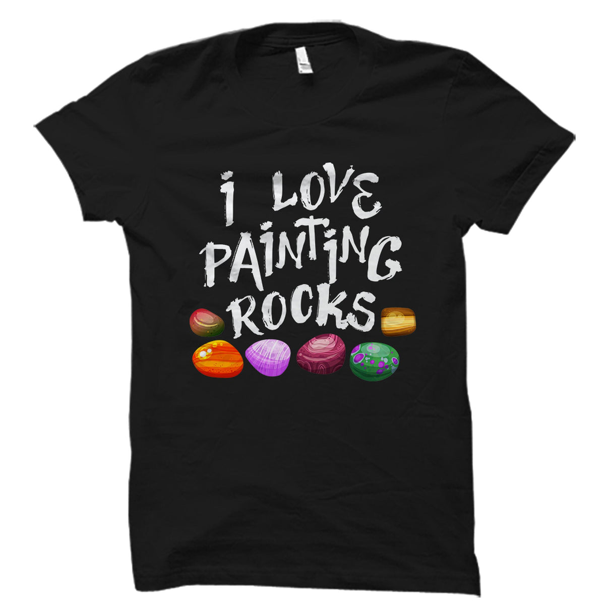 Rock Painting Shirt Painting Rocks Gift Painting Rocks Lover Shirt Painting Rocks Lover Gift Rock Painter Shirt Rock Paint Gift OS3111 Graphic Tee – Bold Style · Perfect For Daily Wear