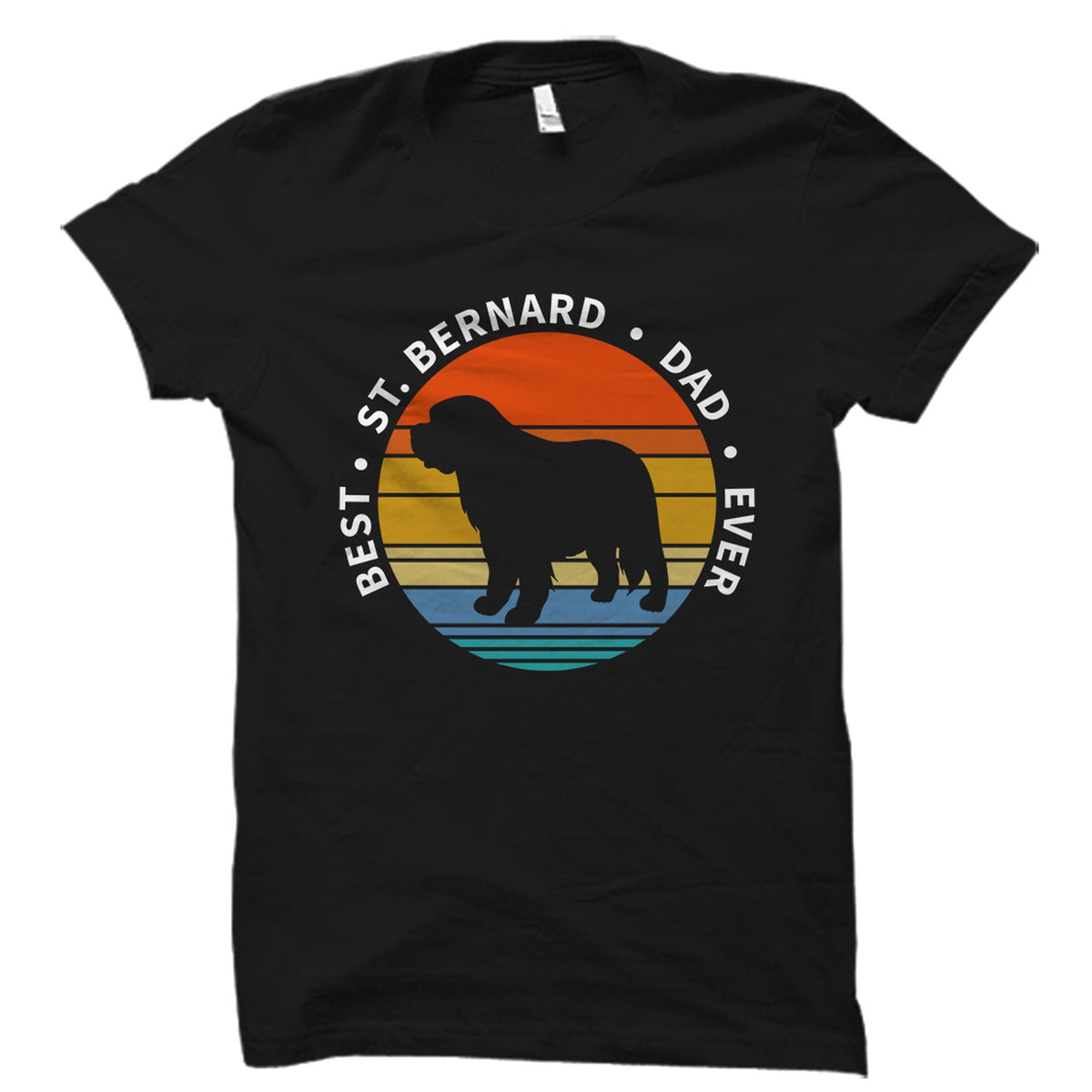 St Bernard Dad Shirt St Bernard Dad Gift Saint Bernard Gift Saint Bernard Shirt St Bernard Tee St Bernard Tshirt Saint Dog Shirt OS3347 Graphic Tee – Soft Feel · Must-Have Style
