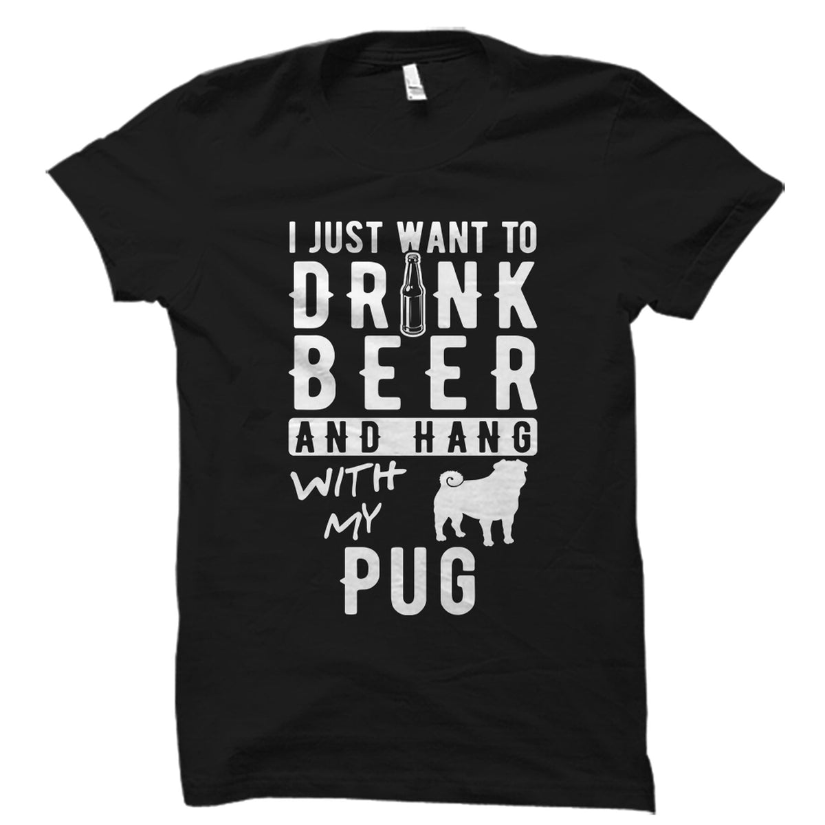 Pug Shirt Pug Gift Pug Beer Shirt Dog Lover Shirt Dog Lover Gift Dog Shirt Dog Owner Gift Pug TShirt OS3291 Graphic Tee – Cozy Vibes · Top Pick For Any Outfit
