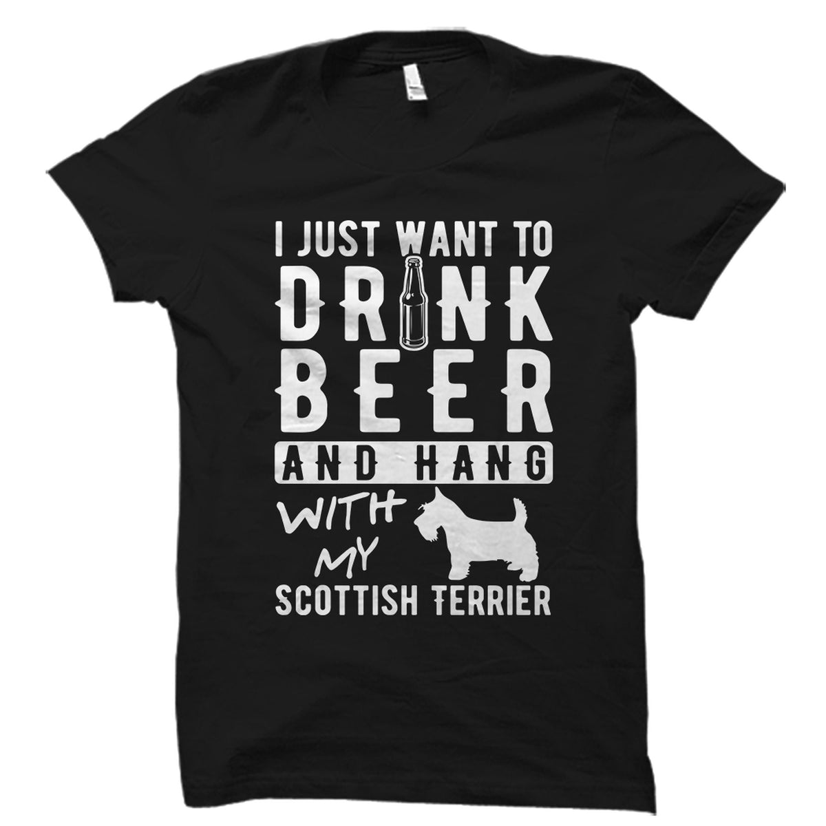 Scottish Terrier Shirt Scottish Terrier Gift Scottish Terrier Beer Shirt Scottie Shirt Scottie Gift Dog Shirt Dog Owner Gift OS5956 Graphic Tee – Premium Graphic · Trending Graphic Apparel