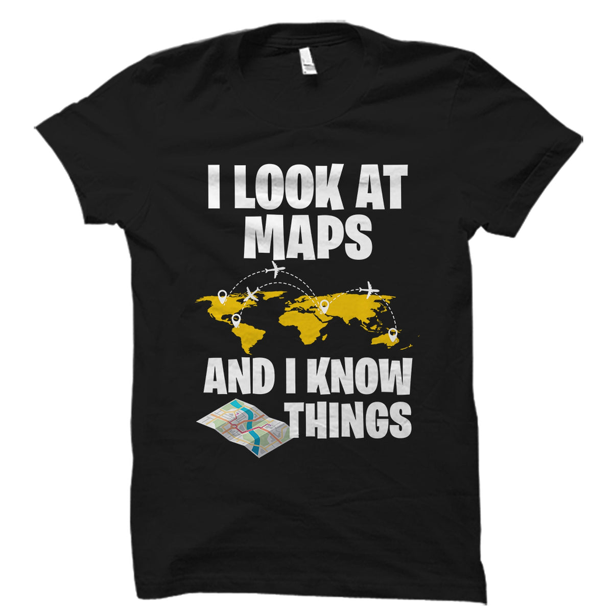 Cartographer Shirt Cartographer Gift Land Surveyor Shirt Cartography Shirt Map Making Gift Cartographer Gifts Geography Shirt OS6037 Graphic Tee – Soft Feel · High-Quality Print