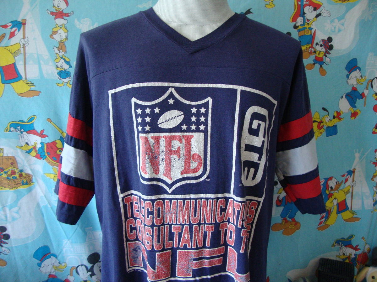 Vintage 9039s NFL GTE Telecommunications Consultant Jersey Ringer 1990 T Shirt XL Jersey – Soft Feel · Top Pick For Any Outfit