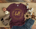Fall ShirtThankful Fall Fall ShirtFall Family Shirts Thanksgiving Shirts Blessed ShirtCute Fall Shirtautumn Graphic Tee – Soft Feel · High-Quality Print