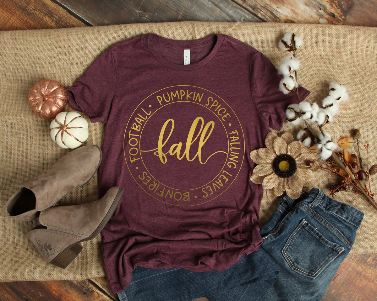 Fall ShirtThankful Fall Fall ShirtFall Family Shirts Thanksgiving Shirts Blessed ShirtCute Fall Shirtautumn Graphic Tee – Soft Feel · High-Quality Print